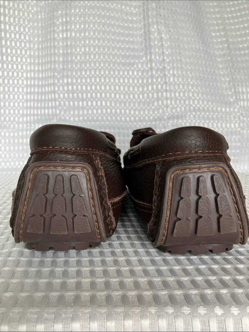 Minnetonka 752 Moosehide Weekender Moccasins Men's 12 Brown Hang Tag